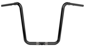 La Choppers - Handlebar - Twin Round - 16" - Black - Twin Round Handlebar - LA-7324-16B