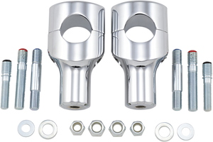 Drag Specialties - Risers - Big Buffalo - 3" - Chrome - Big Buffalo Handlebar Riser - 0602-0467