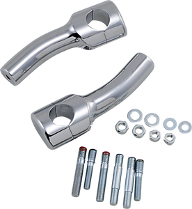 Drag Specialties - Risers - Big Buffalo - Pullback - 5-1/2" - Chrome - Big Buffalo Handlebar Riser - 0602-0469