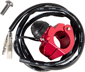 Fire Power - Kill Switch Single Bolt Clamp Red - KS-02 RED