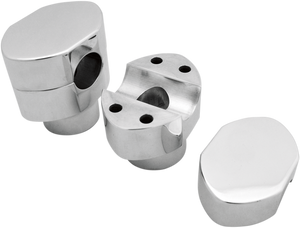 La Choppers - Risers - Springer - Chrome - Springer Handlebar Riser Kit - LA-7410-02