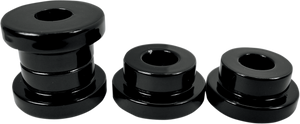 La Choppers - Riser Bushings - Solid - Black - Solid Handlebar Riser Bushing - LA-7400-50B