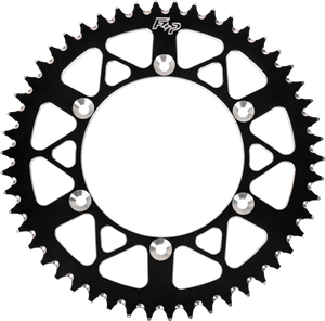 Fire Power - Rear Sprocket Aluminum 49t-428 Blk Husq/ktm - 314-49 BLK
