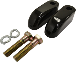 La Choppers - Riser Extensions - Pullback - 2" - Black - Handlebar Riser Pullback Extension Kit - LA-7416-02B La Choppers - Riser Extensions - Pullback - 2" - Black - Handlebar Riser Pullback Extension Kit - LA-7416-02B