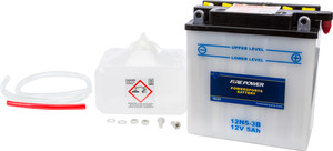 Fire Power - Battery W/acid 12n5-3b 12v - 12N5-3B Fire Power - Battery W/acid 12n5-3b 12v - 12N5-3B