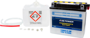 Fire Power - Battery W/acid 12n5.5-3b 12v - 12N5.5-3B