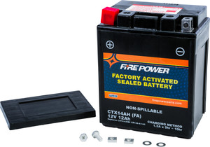 Fire Power - Battery Ctx14ah Sealed Factory Activated - CTX14AH-BS(FA)