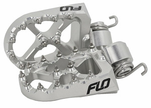 Flo Motorsports - Flo Footpeg Low Silver 12mm Down Hus/ktm/gas - LOW-795-2S