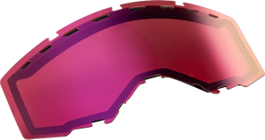 Fly Racing - Dual Lens With Vents Adult W/ Pink Mirror/rose Lens - 37-5502