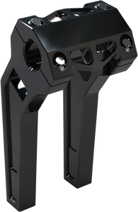 La Choppers - Risers - Pullback - 8" x 1-1/4" - Black Anodized - Performance Risers - LA-7481-08B