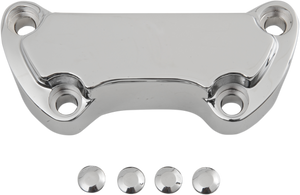 Drag Specialties - Handlebar Clamp - Scalloped - Handlebar Clamp - 03-0107SPC