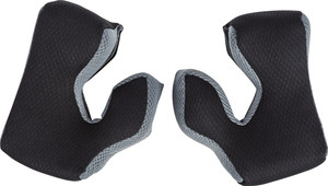 Fly Racing - Formula Cheek Pad Black/cool Grey Lg 25mm - 73-47222L