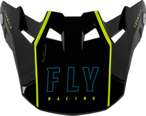 Fly Racing - Formula Carbon Tracer Visor Hi-vis/black Md/lg - 73-47122M