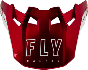 Fly Racing - Formula Cc Centrum Visor Metallic Red/white Yl/sm - 73-47133S