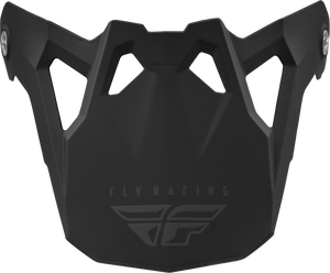 Fly Racing - Formula Cp Solid Helmet Visor Matte Black Ym-sm - 73-87300S