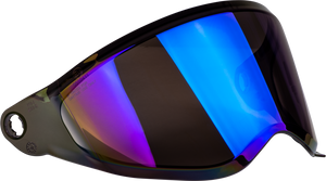 Fly Racing - Trekker Helmet Face Shield Blue Iridium - F73-88553