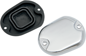 Drag Specialties - Master Cylinder Cover - Chrome - Front Brake Master Cylinder Cover - H07-0665-C