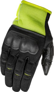 Fly Racing - Coolpro Force Gloves Black/hi-vis Lg - 476-4128L Fly Racing - Coolpro Force Gloves Black/hi-vis Lg - 476-4128L