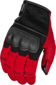 Fly Racing - Coolpro Force Gloves Black/red Md - 476-4129M