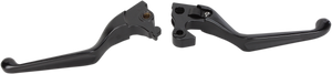 Drag Specialties - Lever Set - Black - Wide Blade Lever Set - H07-0592MB