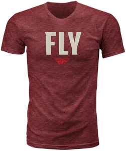 Fly Racing - Fly Wfh Tee Red Heather Xl - 352-0152X