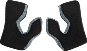 Fly Racing - Formula Cheek Pad Black/cool Grey Sm 45mm - 73-47221S