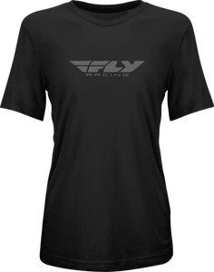 Fly Racing - Women's Fly Origin Corp Tee Black/grey Md - 356-0100M