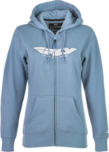 Fly Racing - Women's Fly Corporate Zip Up Light Blue Xl - 358-0063X