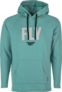 Fly Racing - Fly Weekender Pullover Hoodie Sea Green/grey Md - 354-0011M