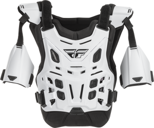 Fly Racing - Ce Revel Xl Roost Guard Offroad White Adult - 36-16047