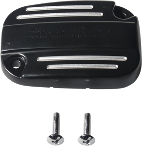 Drag Specialties - Master Cylinder Cover - Black - Front Brake Master Cylinder Cover - 78152 Drag Specialties - Master Cylinder Cover - Black - Front Brake Master Cylinder Cover - 78152