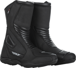 Fly Racing - Milepost Boots Black Sz 08 - 361-98008