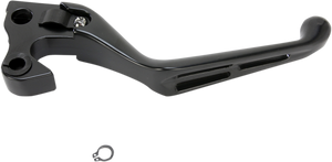 Drag Specialties - Clutch Lever - Wide Blade - Slotted - Black - Slotted Wide Blade Replacement Clutch Lever - H07-0602MB-C
