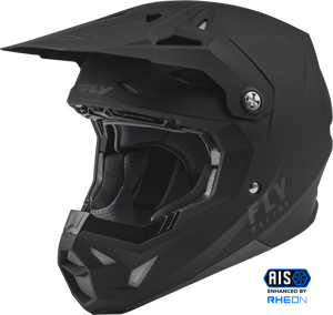 Fly Racing - Youth Formula Cp Solid Helmet Matte Black Yl - 73-0025YL