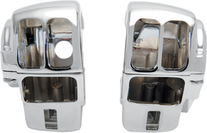 Drag Specialties - Switch Housing - Radio - Chrome - Handlebar Switch Housing Kit - H07-0782