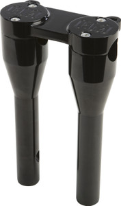 Forbidden - Moto Bar Riser 9" Black W/gauge Mount Tabs - 825-05006 Forbidden - Moto Bar Riser 9" Black W/gauge Mount Tabs - 825-05006