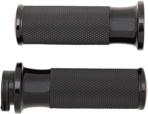 Arlen Ness - Grips - Smoothie - Cable - Black - Fusion Smooth Grips - 07-321