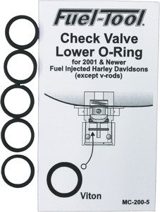 Fuel Tool - Check Valve Lower O-rings 5/pk - MC200-5 Fuel Tool - Check Valve Lower O-rings 5/pk - MC200-5