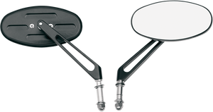 Drag Specialties - Stealth 2 Mirror - Black - Stealth 2 Mirror - 06400286SC-3N