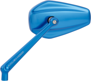 Arlen Ness - Mini Stocker Mirror - Blue - Right - Mini Stocker Mirror - 13-153