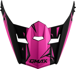 Gmax - Mx-46y Unstable Visor Matte Black/pink Ys-yl - G0466172