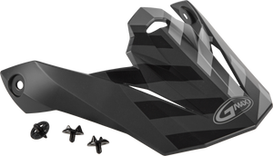 Gmax - Visor W/screws Fame Mx-86 Matte Dark Grey/black - G086070