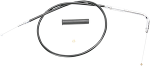 Drag Specialties - Throttle Cable - 37" - Vinyl - Black Vinyl Throttle/Idle Cable - 4332506B