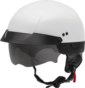 Gmax - Hh-75 Half Helmet White Lg - H1750016