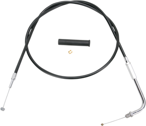 Drag Specialties - Throttle Cable - 36" - Vinyl - Black Vinyl Throttle/Idle Cable - 4330536B