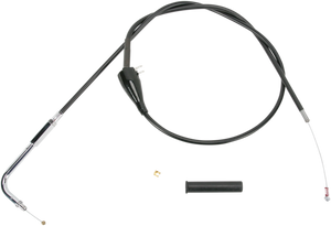 Drag Specialties - Idle Cable - 42-1/2" - Vinyl - Black Vinyl Throttle/Idle Cable - 4341700B