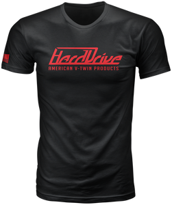 Harddrive - Harddrive Tee Black/red Lg - 800-0203L Harddrive - Harddrive Tee Black/red Lg - 800-0203L