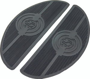 Harddrive - Floorboard Matt Set Oval W/usa Logo Fl 40-65 - 30-151A