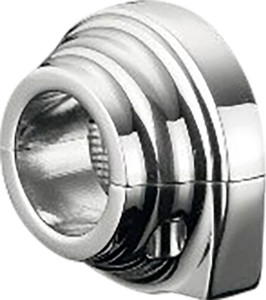 Harddrive - Throttle Clamp Double Cable Screw In Style Chrome - 53385