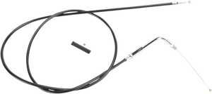 Drag Specialties - Throttle Cable - 50" - Vinyl - Black Vinyl Throttle/Idle Cable - 4331150B